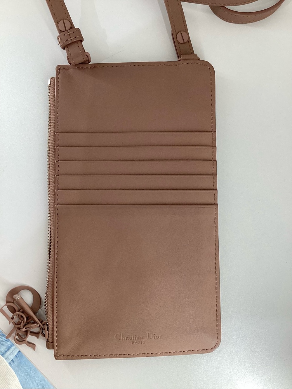 Christian Dior Lady Dior Card Holder Cross Body - Picture 4 of 8